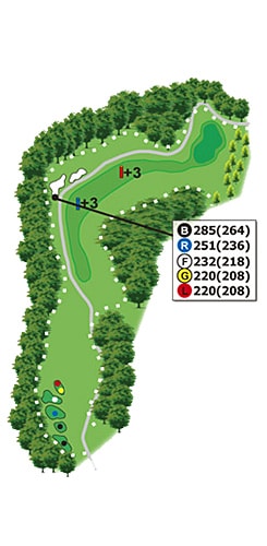 柳生コース HOLE 03 / Par 4