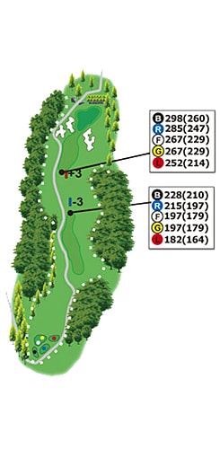 柳生コース HOLE 05 / Par 4