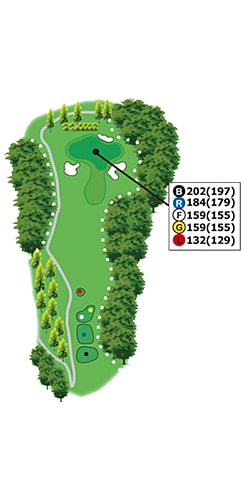 甲賀コース HOLE 05 / Par 5