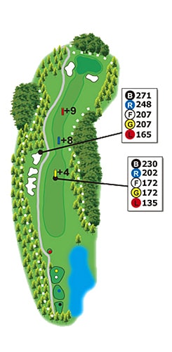 伊賀コース HOLE 01 / Par 4