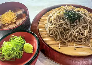 ざる蕎麦・うどんとミニ鰻丼